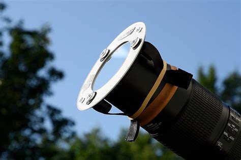 solar filters for camera lenses.